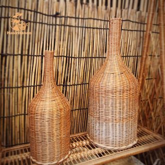 کوزه گلدونی حصیری