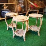 میز عسلی حصیری