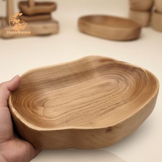 خرید میوه خوری دفرمه چوبی